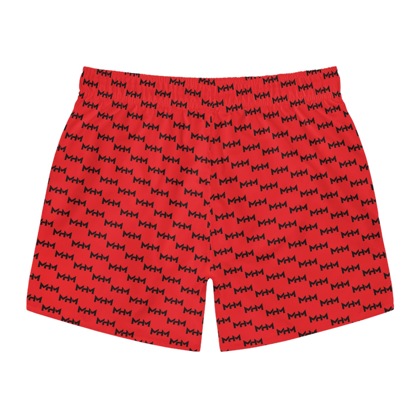 MHM Swim Trunks (Red)(5 Inch Inseam)
