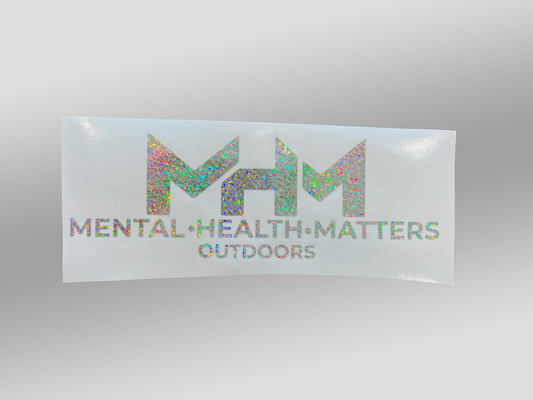 MHM Logo - Silver Holographic