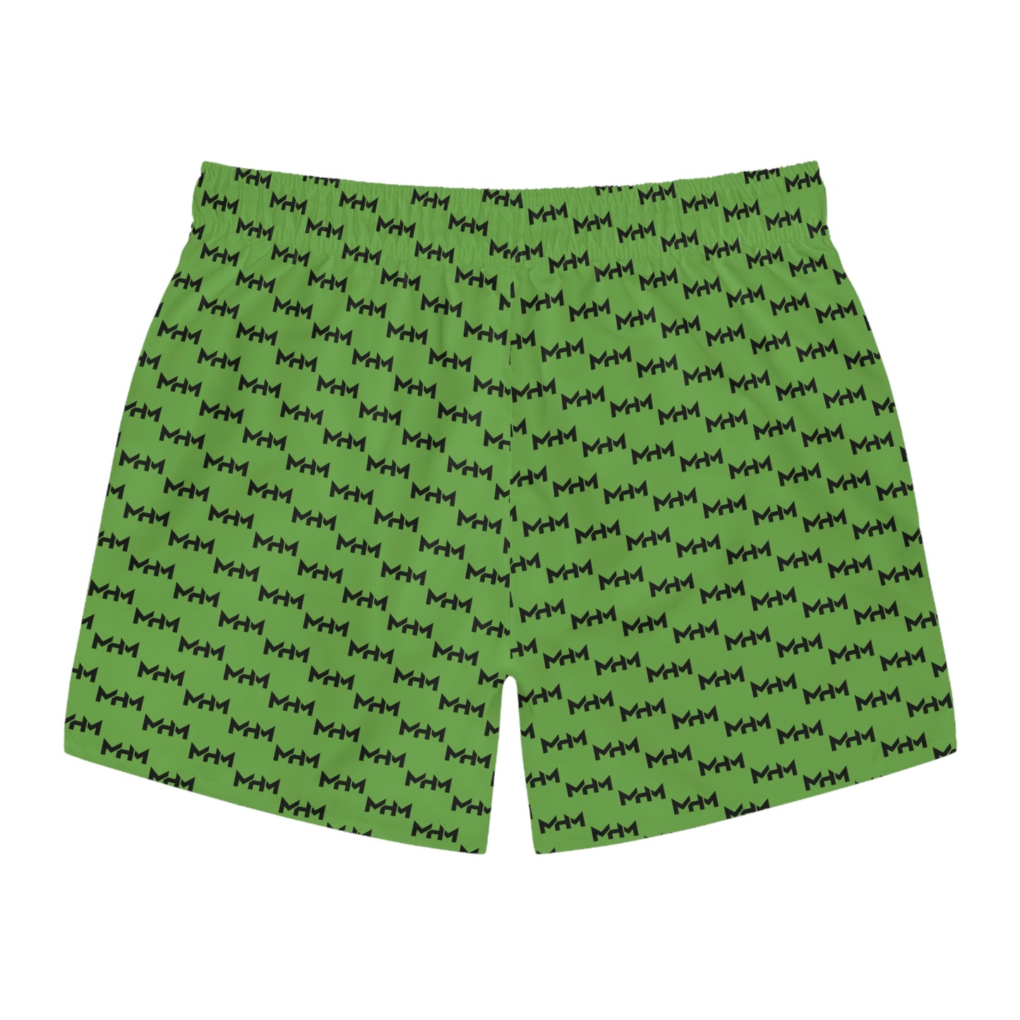 MHM Swim Trunks (Green)(5 Inch Inseam)