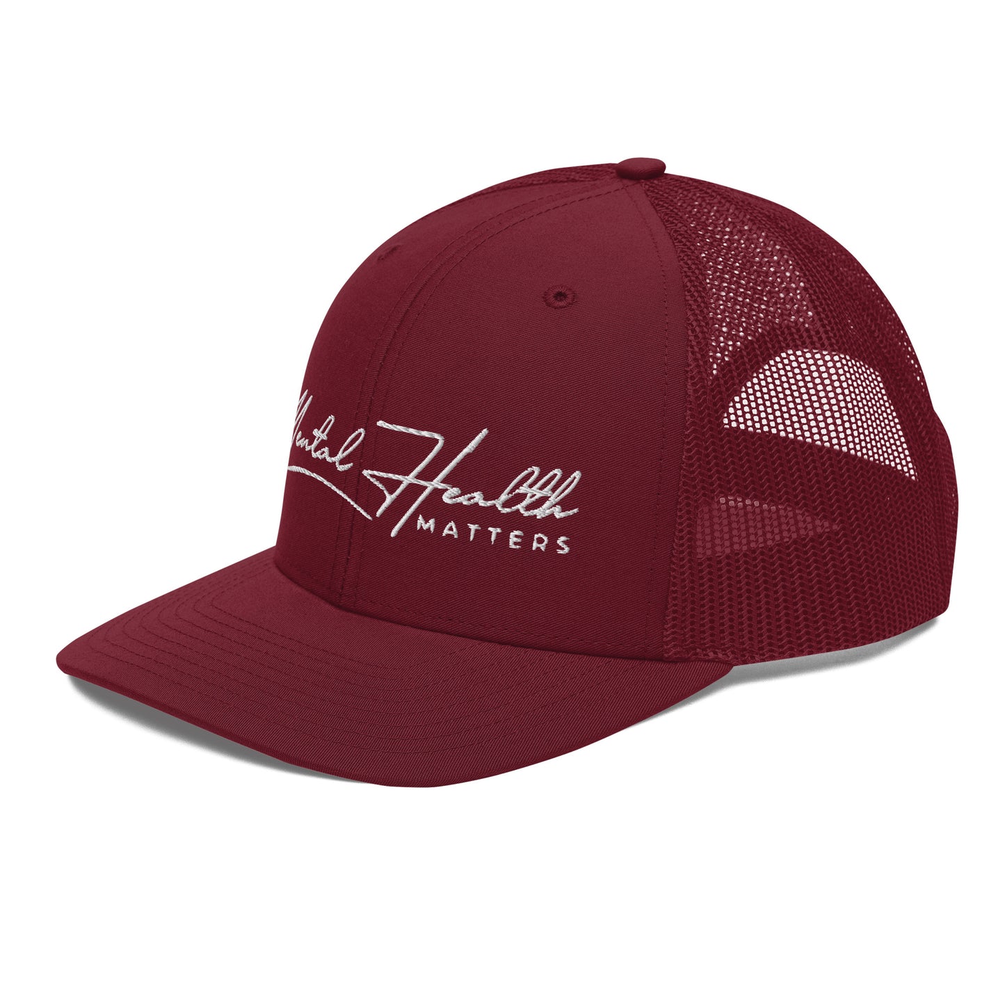 Script Trucker Hat (4 Colors Available)